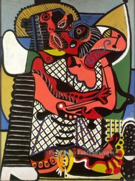  baiser Tableaux - Le baiser 1925 cubism Pablo Picasso